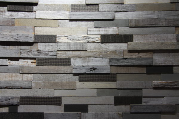 Grey wood with dark textiles pattern